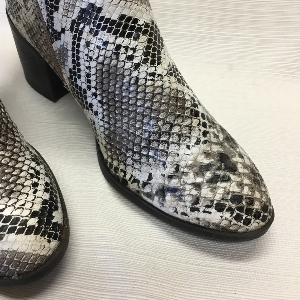 Qupid Striking Reptile Design Booties - Picture 3 of 8